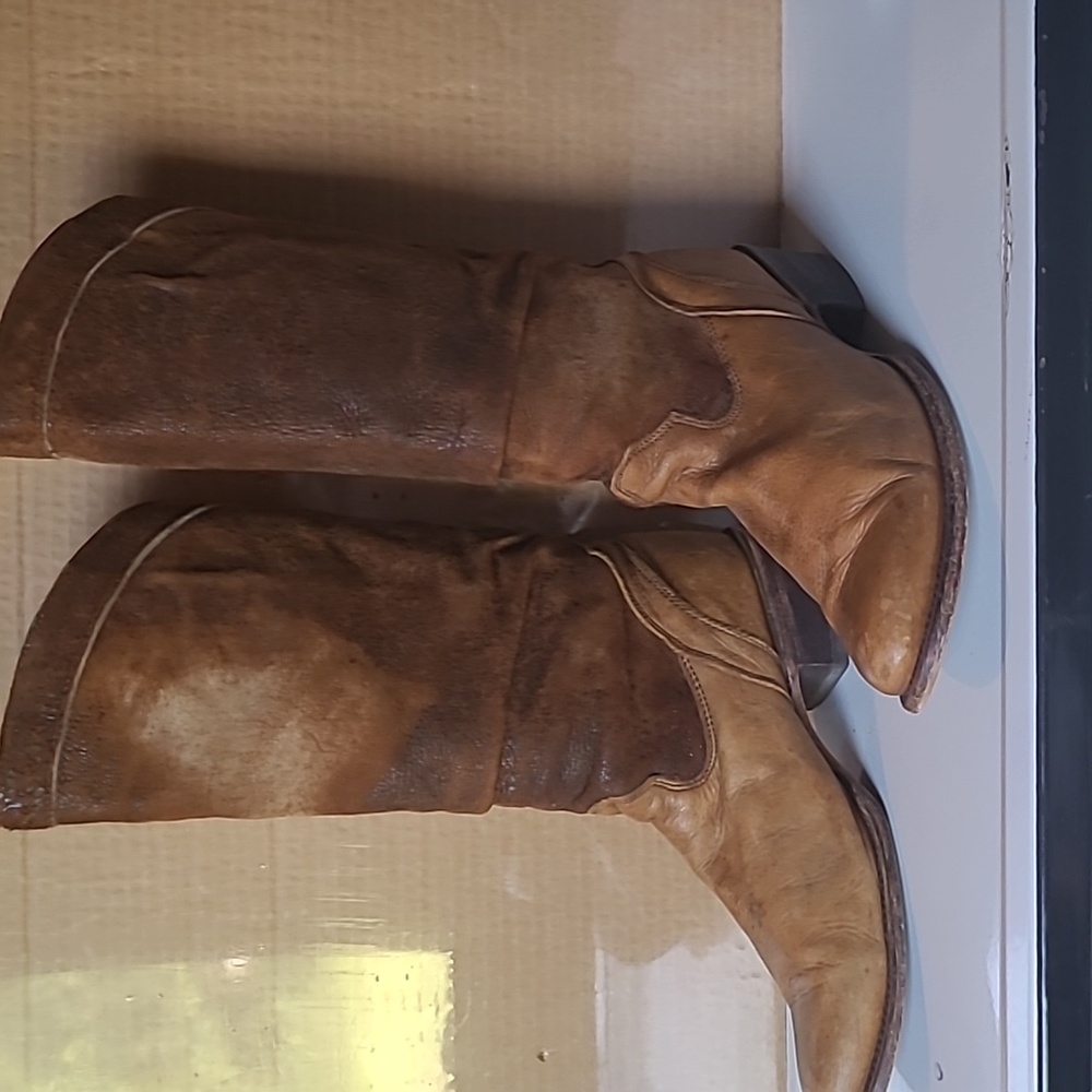 CORRAL BOOTS INDIE SPIRIT  FOR BUCKLE RUSSET BROWN SIZE 9.5